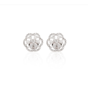 Auric Bloom Diamond Earrings