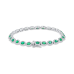 DIAMOND EMERALD BRACELET