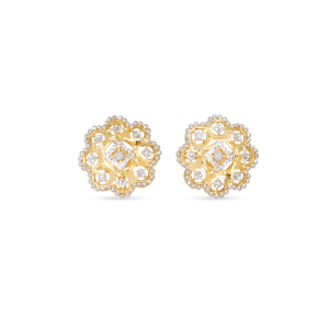 Gilded Rosette Studs